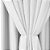 Cortina Lais Voil Forro Blackout - 1,80m x 3,00m - Branco - M&C - Imagem 2