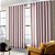 Cortina Lais Voil Forro Blackout - 1,80m x 3,00m - Rosa - M&C - Imagem 1