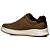 Tênis Casual Masculino em Couro Trace - Marrom - Pegada - Imagem 3