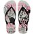 Chinelo Feminino Slim Disney - Minnie Rosa e Branco - Havaianas - Imagem 1