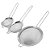 Jogo de Peneiras Inox - 3 Peças - Em Casa Tem - Imagem 1