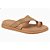 Chinelo Feminino Papete com Brilho Wires - Ouro Rosado - Beira Rio - Imagem 1