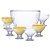 Conjunto para Sobremesa em Vidro Paradise 7 Peças - Ruvolo - Imagem 1