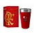 Copo Térmico New Stone - Flamengo - 473ml - Brasfoot - Imagem 1