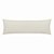 Jogo de Fronha Body Pillow Vida Bela - Off-White - 2 Peças - Kacyumara - Imagem 1
