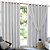 Cortina Bruna Voil com Forro - 2,30m x 3,00m - Branco - M&C - Imagem 2