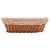 Cesta Oval de Rattan com Forro em Tecido 24cm - Lyor - Imagem 2