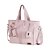 Bolsa Maternidade Classic Linho - Rosé - Batistela Baby - Imagem 2