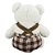 Urso de Pelúcia Suspensório e Gravata 30cm - Fofy Toys - Imagem 3