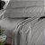 Jogo De Cama Chambret Solteiro 200 Fios - Chumbo - Kacyumara - Imagem 3