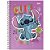 Caderno Stitch - Cute - 80 Folhas - Foroni - Imagem 1