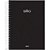 Caderno Espiral Stilo - Preto - 160 Folhas - Jandaia - Imagem 1