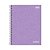 Caderno Colegial Lunix - Lilás - 160 Folhas - Tilibra - Imagem 1
