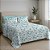 Jogo de Cama Premium Queen - Floral Blue - 150 Fios - Estamparia - Imagem 1