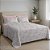 Jogo de Cama Premium Queen - Floral Rosa - 150 Fios - Estamparia - Imagem 1