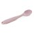 Colher de Silicone para Bebê - Rosa Claro - Mimo Style - Imagem 1