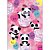Caderno Brochura Lovely Friend - Panda Party - 80 Folhas - Tilibra - Imagem 1