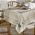 Toalha de Mesa Renova Retagular 6 Lugares - Botânica D - Döhler Clean - Imagem 1