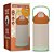 Garrafa Térmica Kids - Bege - 400ml - Brasfoot - Imagem 1