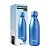 Garrafa Térmica Metal Neo - Azul Acetinado - 500ml - Brasfoot - Imagem 1