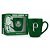 Caneca de Cerâmica Prime - Palmeiras - 350ml - Brasfoot - Imagem 1