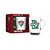 Caneca de Vidro Toronto - Fluminense - 300ml - Brasfoot - Imagem 1