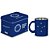 Caneca de Vidro Diamond Metalic Lata - Cruzeiro - 300ml - Brasfoot - Imagem 1