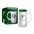 Caneca de Vidro Metalic Palmeiras - 480ml - Brasfoot - Imagem 1
