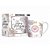 Caneca de Porcelana - Dias Felizes - 300ml - Brasfoot - Imagem 1