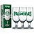 Taça de Vidro - Palmeiras - 300ml - Brasfoot - Imagem 1