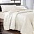 Jogo de Colcha Satinee Square Queen 300 Fios - Off-White - Kacyumara - Imagem 2