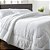 Edredom Satinee Solteiro 300 Fios - Branco - Kacyumara - Imagem 1