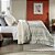 Edredom Blend Confort Plush Dupla Face Solteiro - Lines - Altenburg - Imagem 2