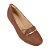 Sapatilha Feminina Casual Fivela Bico Quadrado - Avelã - Modare Ultraconforto - Imagem 1