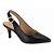 Scarpin Slingback Feminino Croco - Preto - Modare Ultraconforto - Imagem 1