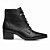 Bota Feminina Frontier Cadarço Cano Curto - Preto - Pegada - Imagem 2
