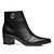 Bota Feminina Frontier Couro Salto Bloco - Preto - Pegada - Imagem 2