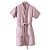 Roupão Adulto Velour - Rosa Claro - Döhler - Imagem 1