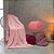 Manta Flannel Lady - Rosa Flan - Casal - Appel Home - Imagem 2