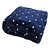 Cobertor Flannel Poá 200 Fios - Casal - Marinho - Corttex - Imagem 1