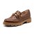 Sapato Mocassim Feminino Tratorado Loafer - Marrom - Sua Cia - Imagem 1