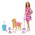 Boneca Barbie Malibu Passeio com Cachorrinha - Mattel - Imagem 1