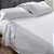 Jogo de Cama Vida Bela Queen 200 Fios - Branco Tinto - Kacyumara - Imagem 2