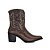 Bota Feminina Country New Western em Couro - Café - Perlatto - Imagem 2