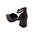 Scarpin Feminina Salto Bloco Médio Bico Fino - Uva - Bebecê - Imagem 3