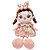 Boneca de Pélúcia Belinda Rosa 40cm - CAA Toys - Imagem 1