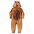 Macacão Kigurumi Infantil Manga Longa - Capivara - Fakini - Imagem 1