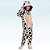 Macacão Kigurumi Infantil Manga Longa - Vaquinha - Fakini - Imagem 3