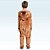 Macacão Kigurumi Infantil Manga Longa - Capivara - Fakini - Imagem 4