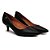 Scarpin Feminino Salto Baixo Pelica - Preto - Vizzano - Imagem 2